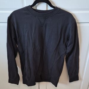 lululemon athletica Dark Gray Crewneck Sweater